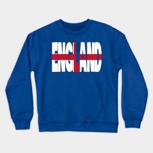 England flag stencil Crewneck Sweatshirt